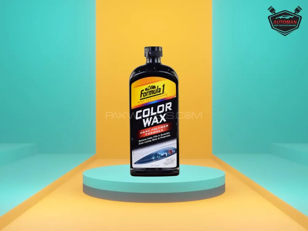 Formula1 High Performance Colour Wax – Nano Polymer Technology – White Finish (473ml) Image-1