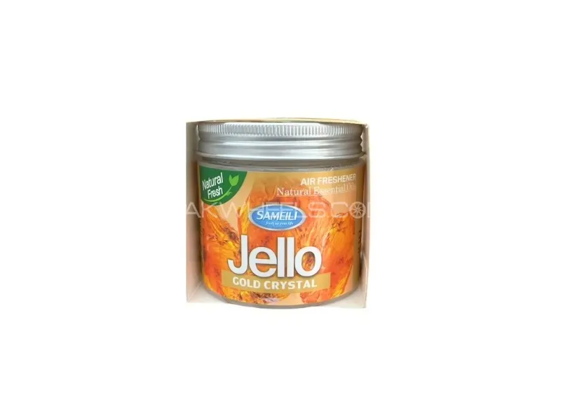 Jello Air Freshener Gel Gold Crystal | Perfume Gel Image-1