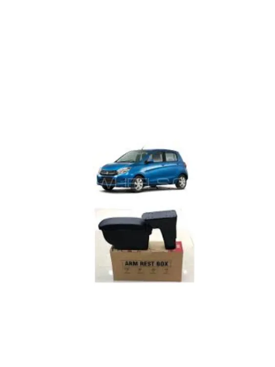 Suzuki Cultus 2017 To 2023 Model Center Arm Rest Console Black Premium Quality OEM Fitting , Black C Image-1