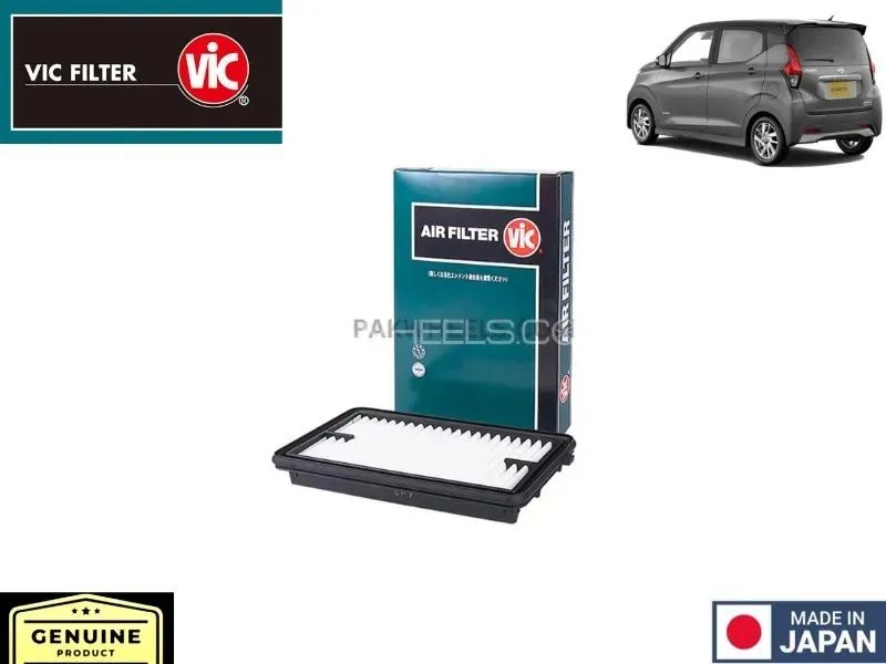 Mitsubishi EK Cutom 2019-2024 Vic A-2028 Air Filter - Made in Japan Image-1