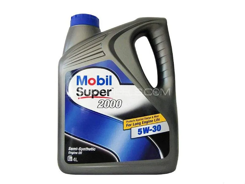 Mobil1 Super 2000 5W-30 SN/CF Engine Oil - 4 Litre Image-1