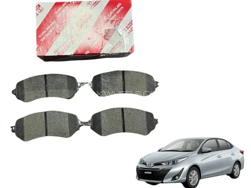 Toyota Yaris Front Disc Pad Genuine 04465-YZZT7 Image-1