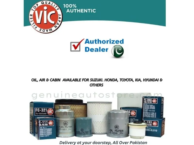 Honda City 1996-2000 VIC OIL FILTER - MADE IN JAPAN Honda City 1996-2000 VIC OIL FILTER - MADE IN JAPAN Image-3