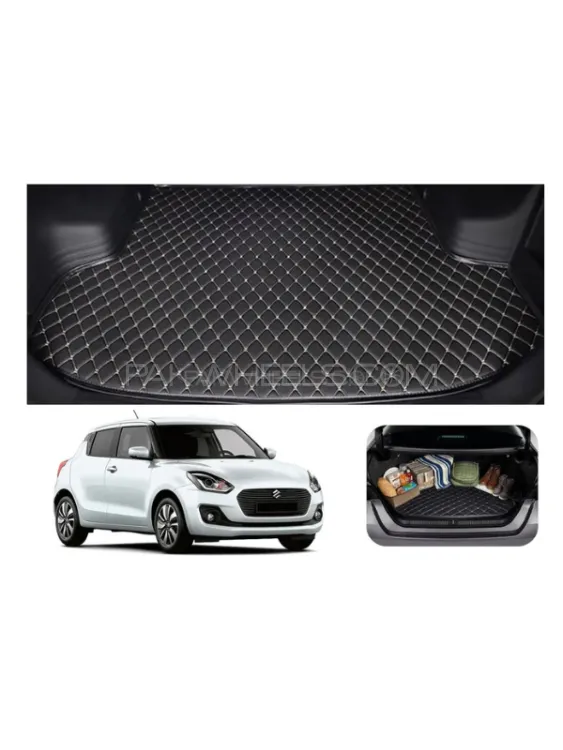 Suzuki Swift 7D Custom Car Trunk Mat - Model 2022-2025 Image-1