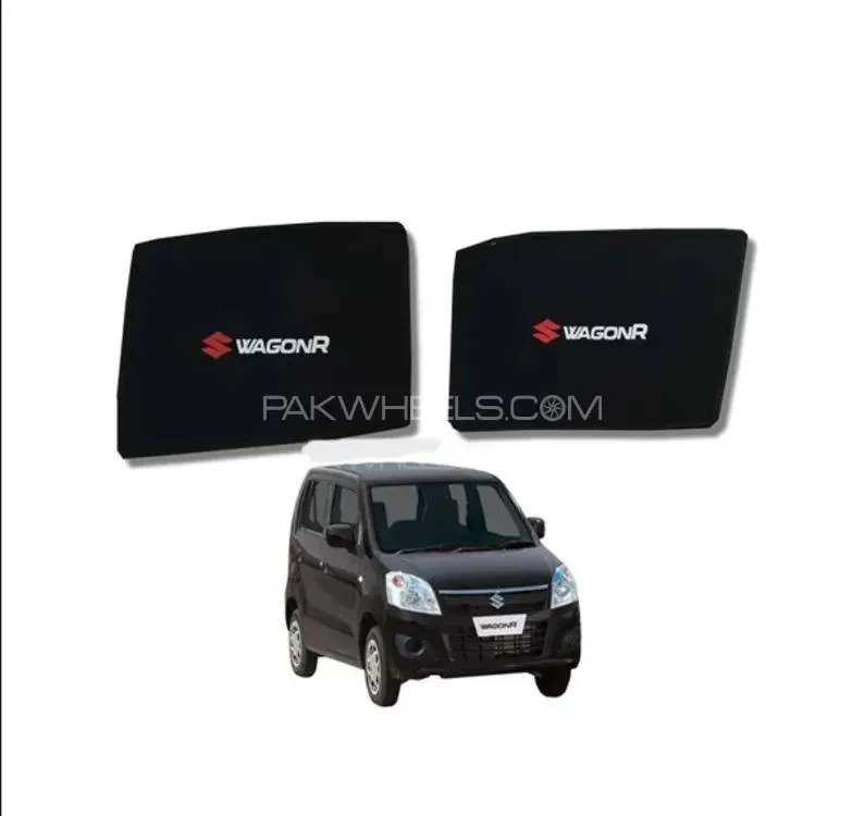 Suzuki Wagon R 2017-2023 Window Sun Shades Set of 4 Pcs, Black Suzuki Wagon R 2017-2023 Image-1