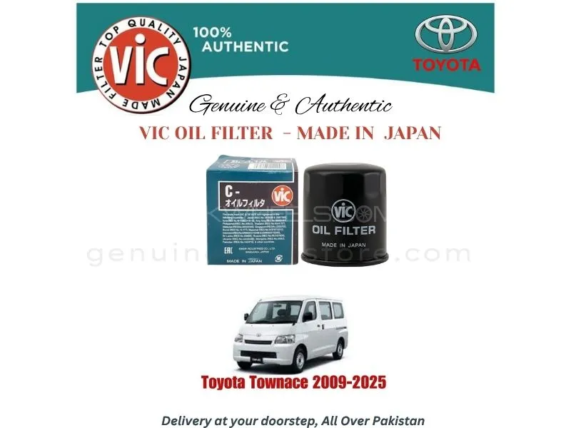 Toyota Town Ace 2009-2025 VIC OIL FILTER - MADE IN JAPAN Image-1