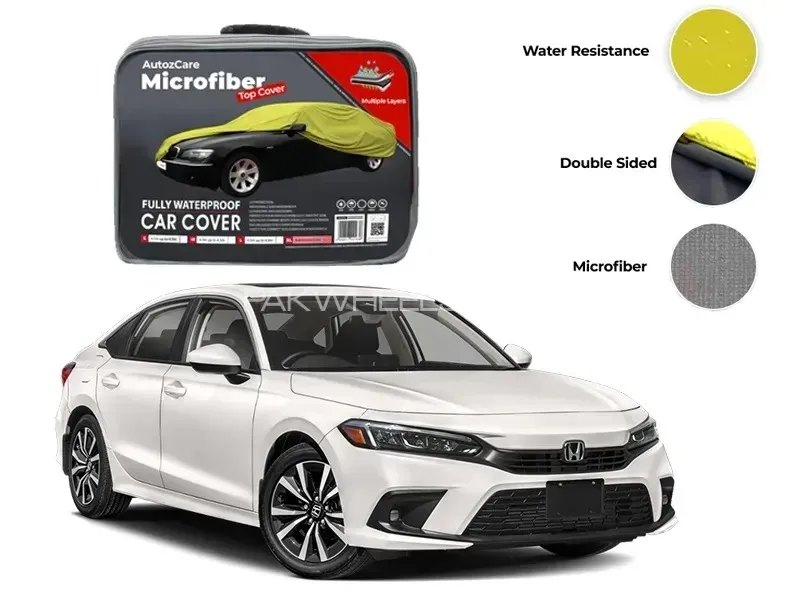 Honda Civic Microfiber Car Top Cover - Model 2022-2025 Image-1