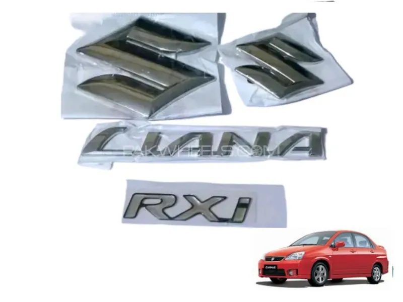 Suzuki Liana 2006-2014 Monogram Logo Emblems - Full Set Image-1