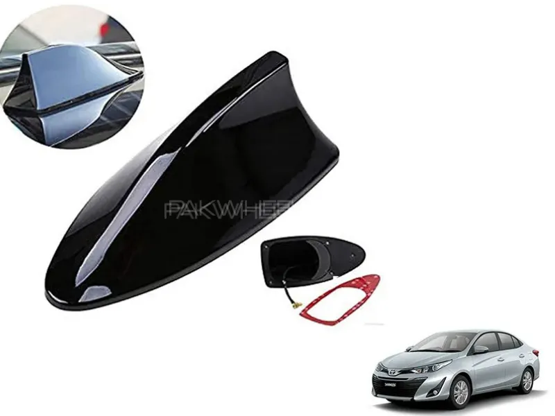 Toyota Yaris 2020-2024 Shark Finn Antenna | 1 Pcs | Black Image-1