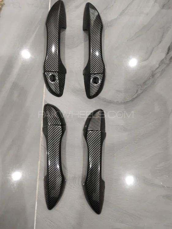Carbon fibre door handles corolla 2015-24 Image-1