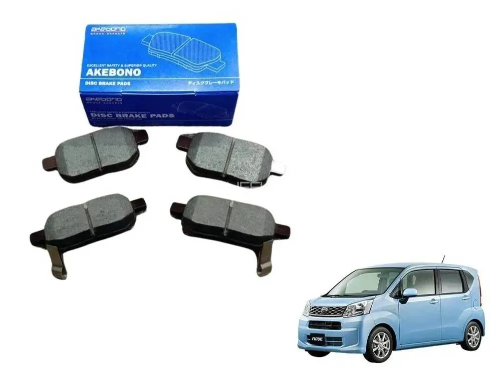 Daihatsu Move Front Disc Pad Akebono Japan An-608wk Image-1