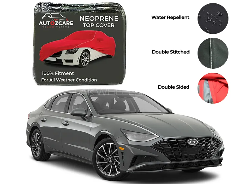 Hyundai Sonata Neoprene Top Cover Model 2021-2024 Image-1