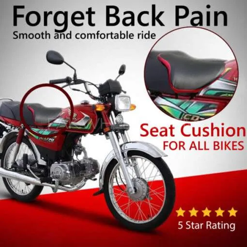 Comfortable Bike Seat Cushion – Ride Pain-Free!" Image-1