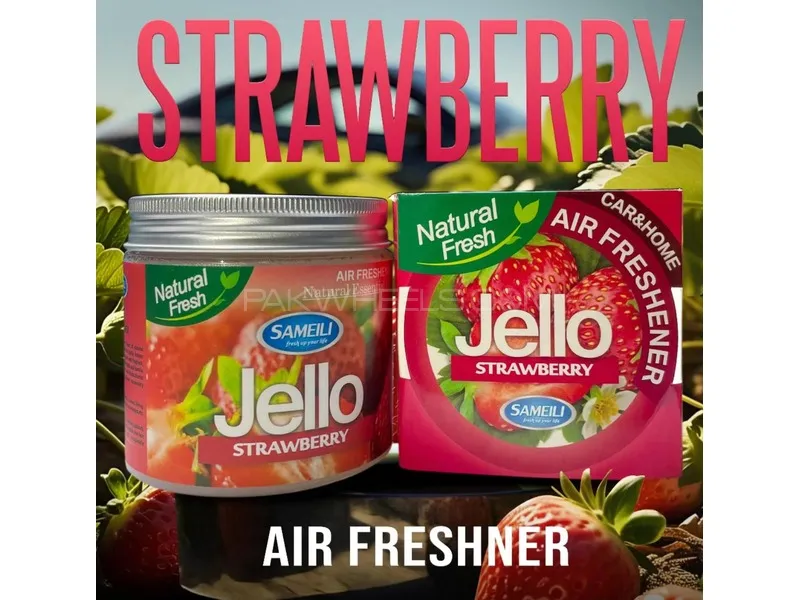 Jello Air Freshener Strawberry  Flavour 220g Image-1