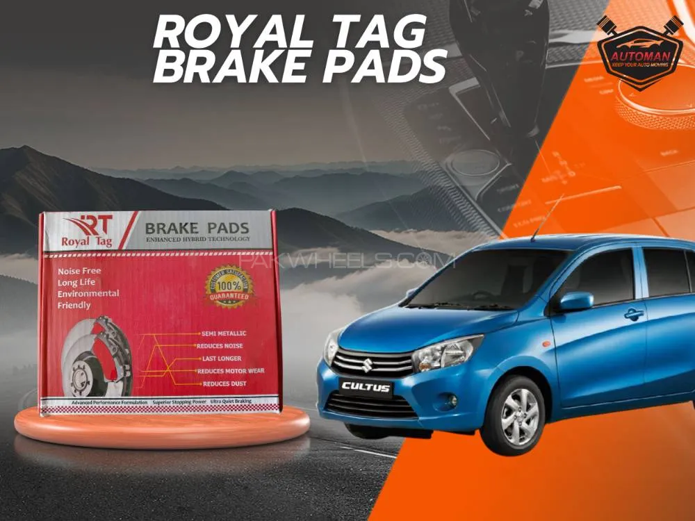 Royal Tag Front Brake Pads for Cultus 2017-2025 – Reliable Stopping Power | Made in China Image-1