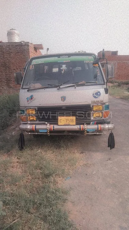 Toyota Hiace 1989 for Sale in Lahore Image-1