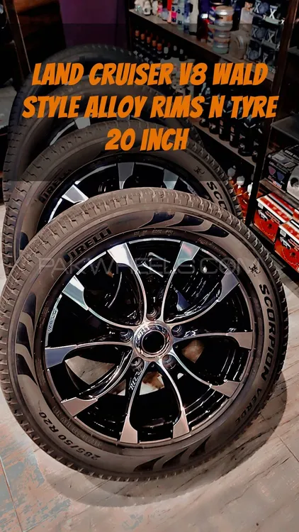 Wald style Alloy rims n tyres 20 inch Image-1