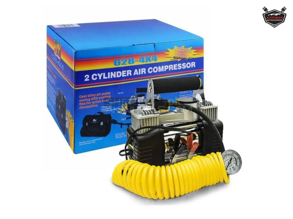 "Portable Car Air Compressor – Compact, Fast & Reliable Tire Inflation" Image-1