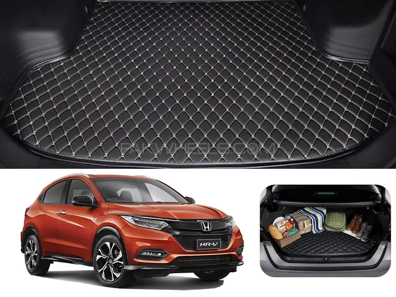 Honda HR-V 7D Custom Car Trunk Mat - Model 2013-2021 Image-1