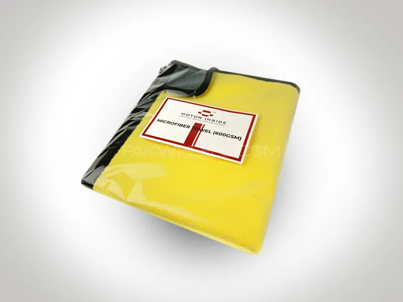 Motor Inside Microfiber Towel 600 GSM 40 X 40 Image-1