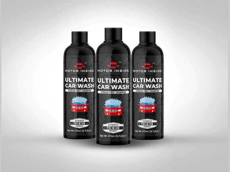 Motor Inside Ultimate Car Wash 473 ML (Pack of 3) Image-1