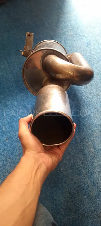 Heavy Exhaust stainless steel Japan Import Image-1