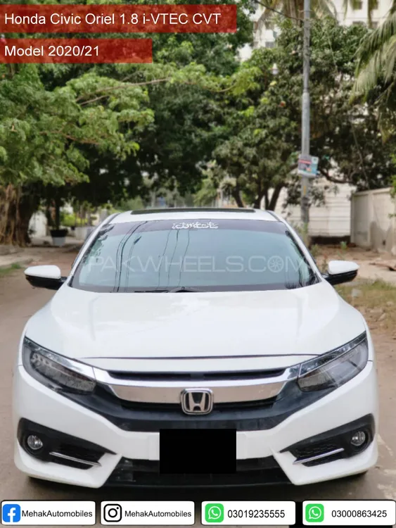 Honda Civic 2020 for Sale in Karachi Image-1