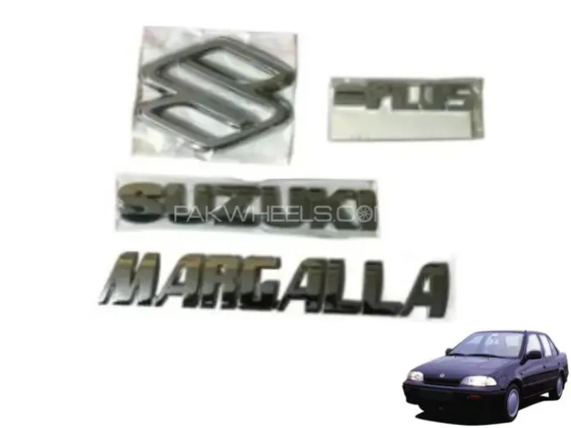 Suzuki Margalla 1992-1998 Monogram | 4 Pcs - Emblem Image-1
