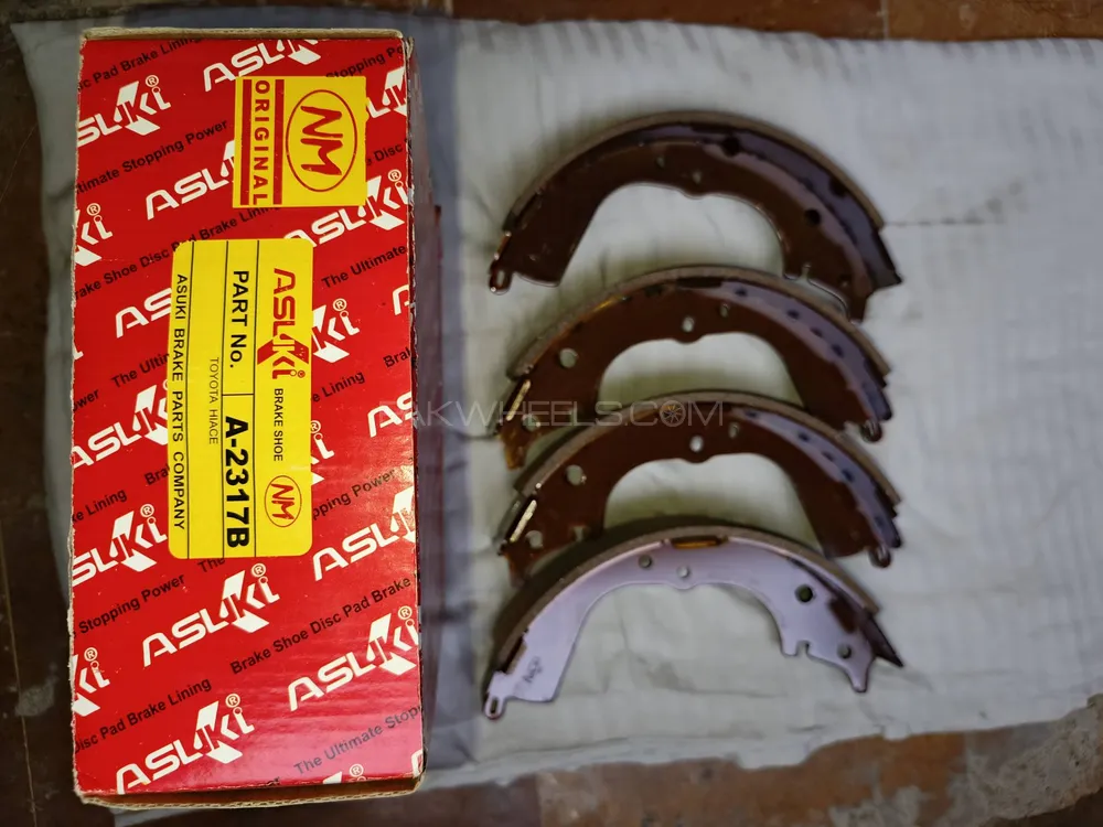 Toyota HIACE Brake Shoe Asuki A-2317B Genuine Image-1