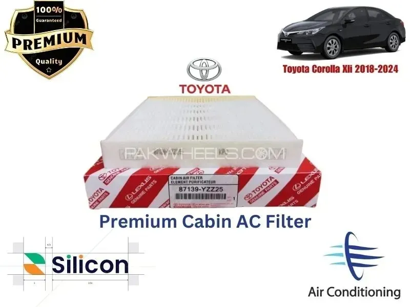 Toyota Corolla 2018-2024 Premium Quality Cabin Filter - Imported Image-1