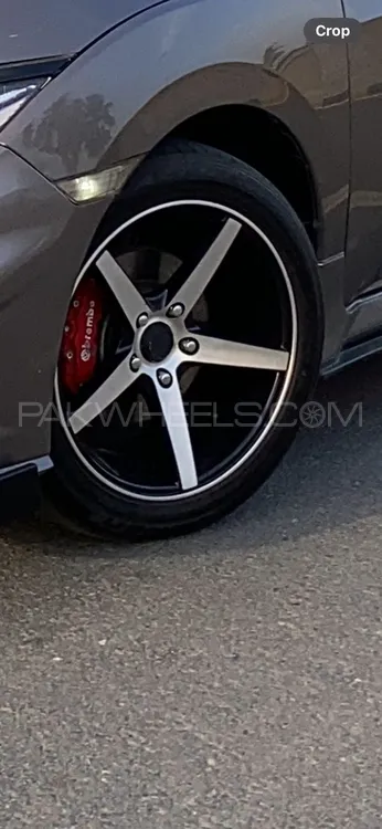 back light,front light,rims,both bumper and hks tips Image-1