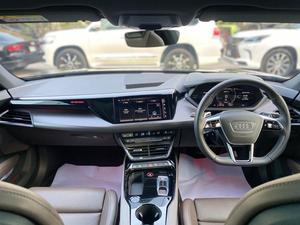 Audi etron GT 
Model: 2022 
Mileage: 4,000 km 
Reg: 2022 khi 

*PPF Coated 
*Black with truffle brown interior
*Front sports pro seats
*Front ventilated seats
*Privacy glass (dark tinted windows) 
*Interior in Nappa leather/Dinamica microfibres
*Perforated leather with honeycomb stitch 
*Bang & Olufsen 3D sound system
*Adaptive air suspension 
*Decorative inserts in Matte Carbon Twill

Calling and visiting hours

Monday to Saturday

11:00 AM to 7:00 PM