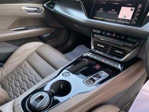 Audi etron GT 
Model: 2022 
Mileage: 4,000 km 
Reg: 2022 khi 

*PPF Coated 
*Black with truffle brown interior
*Front sports pro seats
*Front ventilated seats
*Privacy glass (dark tinted windows) 
*Interior in Nappa leather/Dinamica microfibres
*Perforated leather with honeycomb stitch 
*Bang & Olufsen 3D sound system
*Adaptive air suspension 
*Decorative inserts in Matte Carbon Twill

Calling and visiting hours

Monday to Saturday

11:00 AM to 7:00 PM