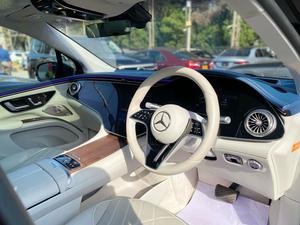 Mercedes EQS 580+ 
Premium Exclusive 
Model: 2023 
Mileage: 12,800km
Unregistered
Import: Dec 2024 

*Cream Leather interior
*Heads up display 
*Rear entertainment
*Panoramic sunroof
*Burmester sound system
*360 cameras
*Distronic (advance adaptive cruise control)
*Active radar
*Electric seats 
*7 seater

Calling and Visiting hours

Monday to Saturday

11:00 AM to 7:00 PM