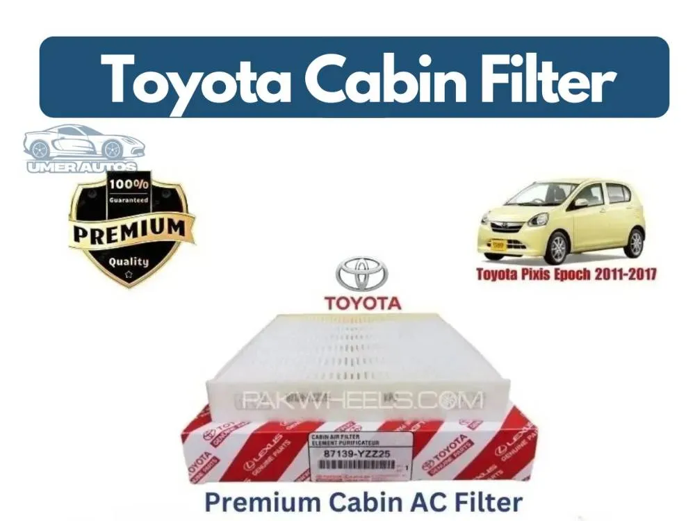 Toyota Pixis Epoch 2012-2017 Premium Quality Cabin Filter - Imported Image-1