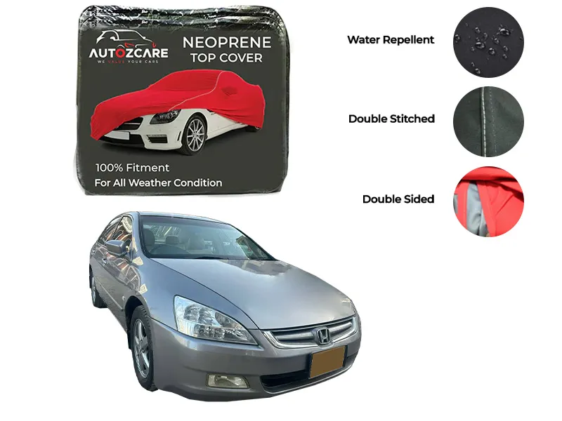 Honda Accord CL5 Neoprene Top Cover - Model 2002-2007 Image-1