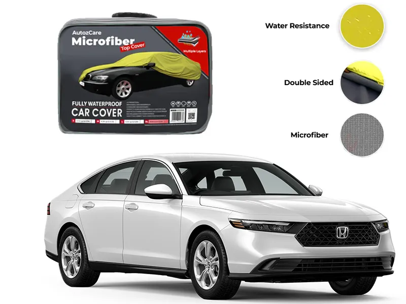 Honda Accord Microfiber Car Top Cover - Model 2019 - 2025 Image-1