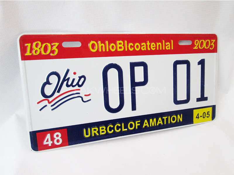 Number Plate - OP-01  Image-1