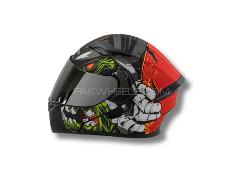 Vector Venomous Rage Full Face Helmet – Dual Visor | DOT Certified (LARGE SIZE) Image-1