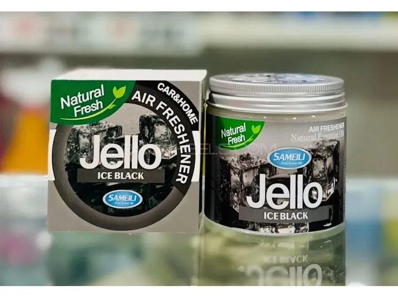 Jello Air Freshener Black ice  Flavor 220g Image-1