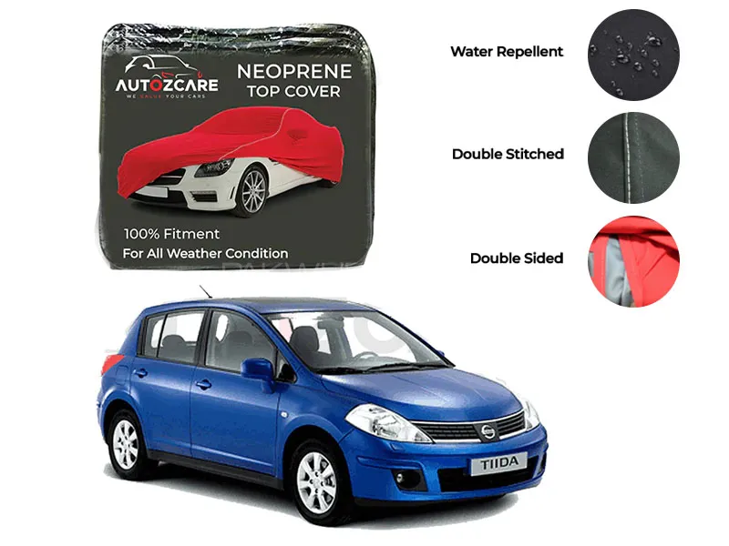 Nissan Tiida Neoprene Top Cover - Model 2004-2011 Image-1