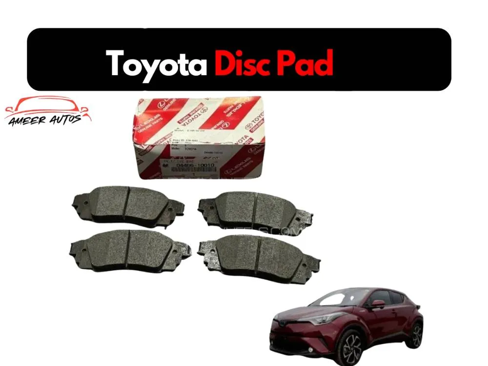 Toyota C-HR Rear Disc Pad Genuine 04466-10010 Image-1