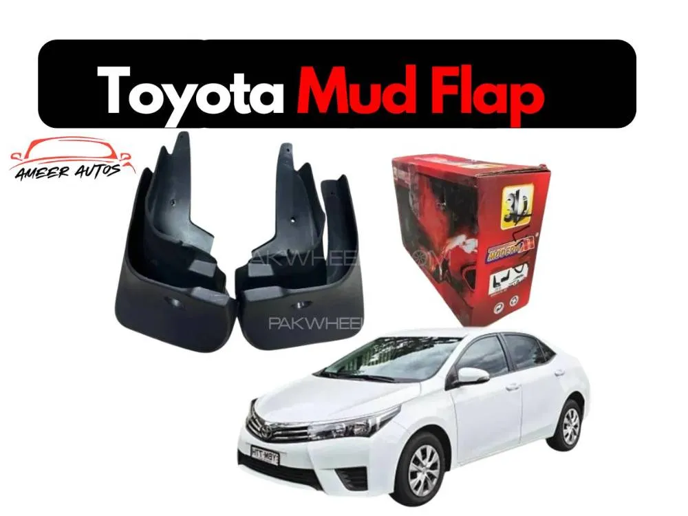 Toyota Corolla 2015-17 Mud Flap Image-1