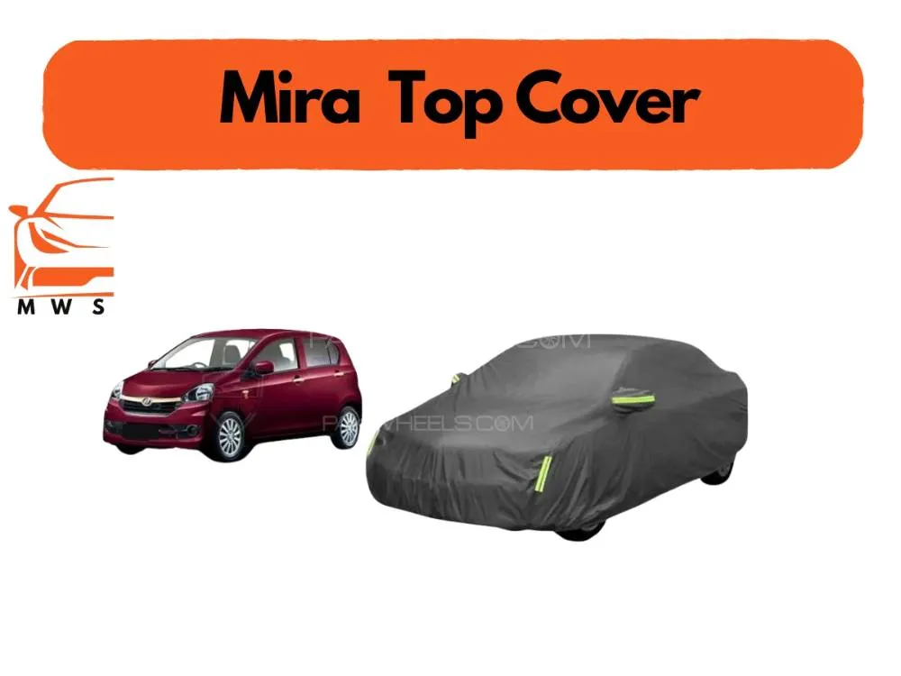 Daihatsu Mira 2013 - 2017 Top Cover | Grey | Anti-Scratch | Double Layer | Heat Proof | Water Proof Image-1