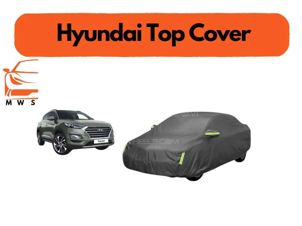 Hyundai Tucson 2020-2024 Top Cover | Grey | Anti-Scratch | Double Layer | Heat Proof | Water Proof Image-1