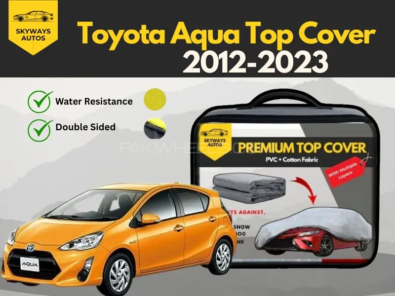 Top Cover For Toyota Aqua 2012-2023 | Car Top Cover - Premium Cover Image-1