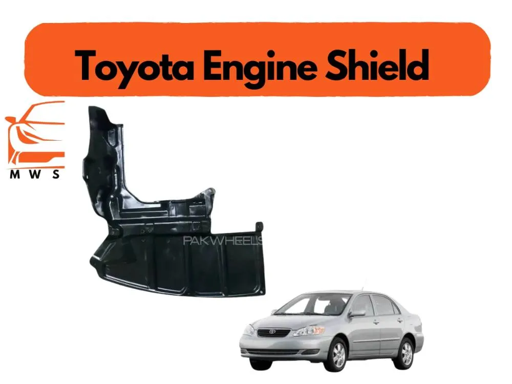 Toyota Corolla 2002-2008 Engine Shield Right Side Image-1