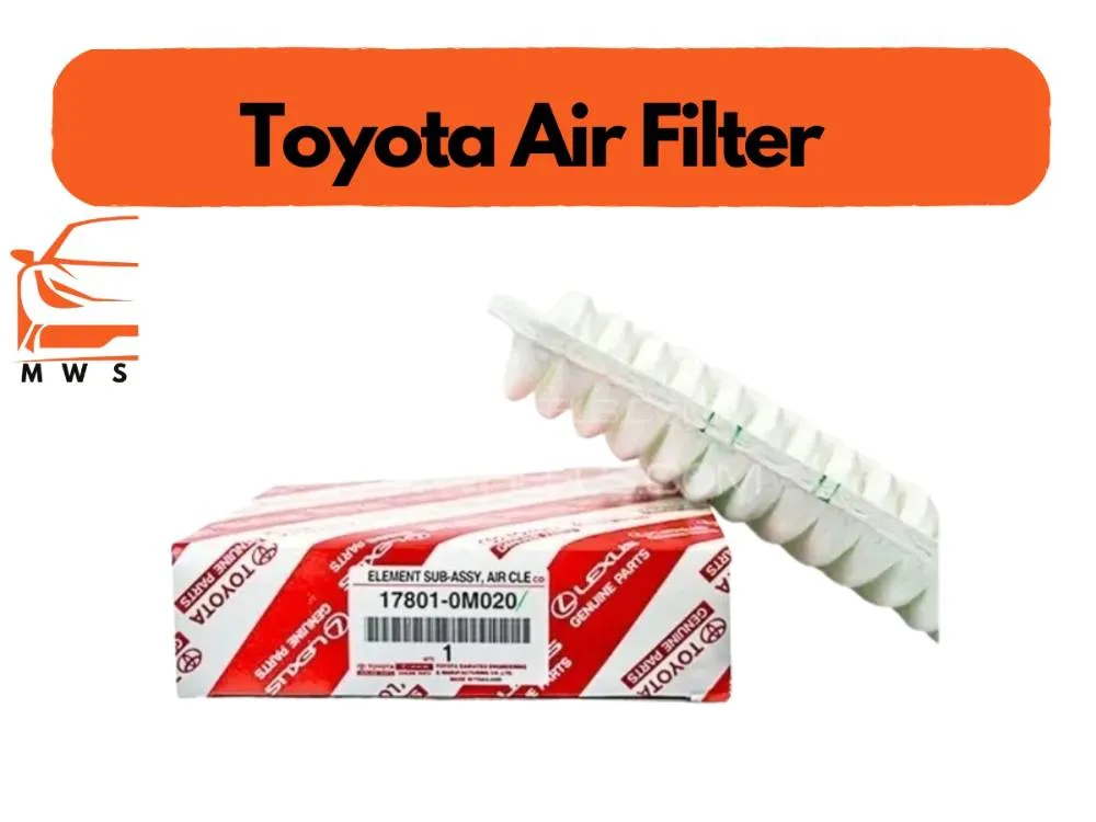 Toyota Corolla 2009-2024 Genuine Air Filter | 17801-0M020 Image-1