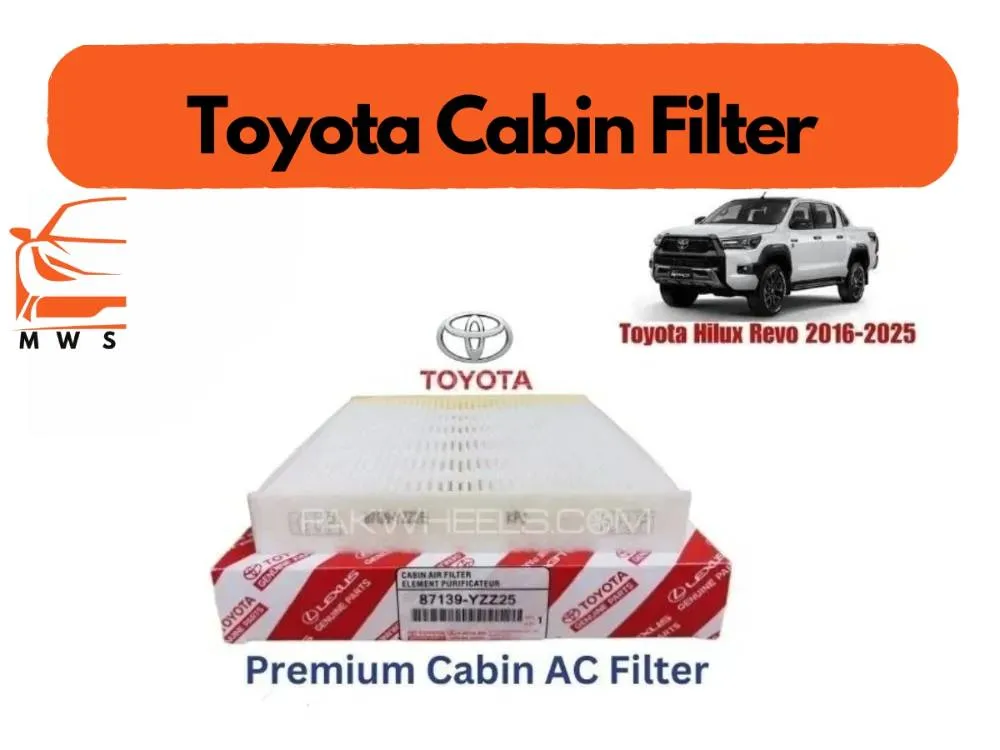 Toyota Hilux Revo 2015-2025 Premium Quality Cabin Filter - Imported Image-1