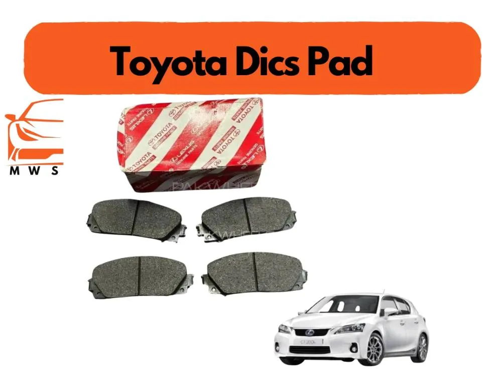 Toyota Lexus CT200 Front Disc Pad Genuine 04465-52320 Image-1